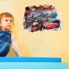 samolepka na zeď Auta II