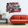 samolepka na zeď Auta II