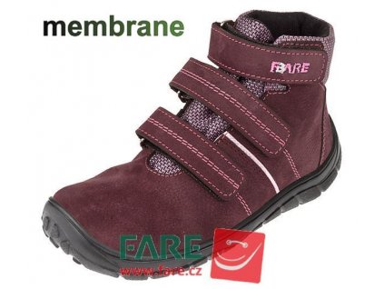 Fare bare celoroční kotníkové B5526292 s membránou