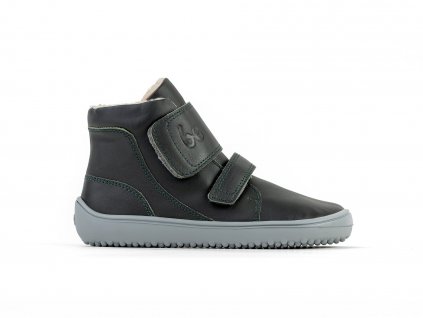 detske zimne barefoot topanky be lenka panda charcoal black 24835 size large v 1