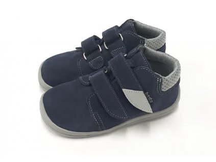 Beda Barefoot membránové Lucas BF-0001/W/M/2 (model užší pata) broušená kůže