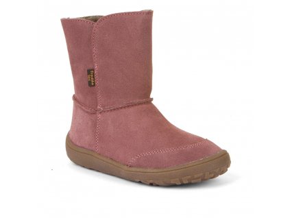 Froddo barefoot zimní kožené kotníkové G3160170 Pink
