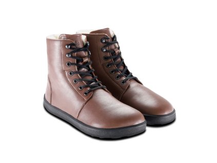 zimne barefoot topanky be lenka winter 2 0 neo dark brown 35733 size large v 1