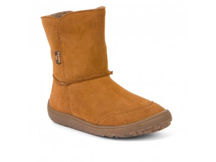 Froddo barefoot zimní kožené kotníkové G3160170-2, G3160207-2, G3160238-2 Cognac