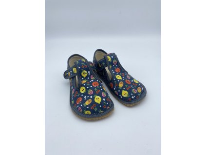 Beda zdravé flexibilní barefoot bačkůrky BF-060010/W - Fruit