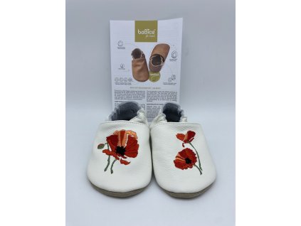 baBice lehké dětské barefoot capáčky MBE041 - Vlčí mák