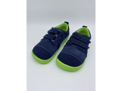 Beda celoroční ergonomické nízké barefoot boty 0001/W/N/D - Marcus (broušená kůže s okopem)
