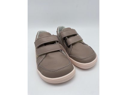 Baby Bare Febo dětské nízké celoroční barefoot boty Go – Rosabrown