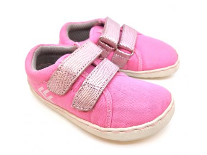 EF Barefoot textilní dětské barefoot boty Little