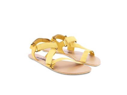 Be Lenka páskové flexibilní barefoot sandálky Flexi – Yellow
