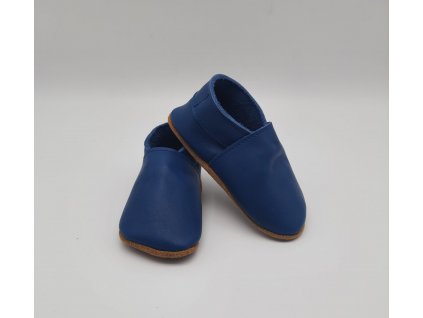 Limis capáčky (celokožené) Navy