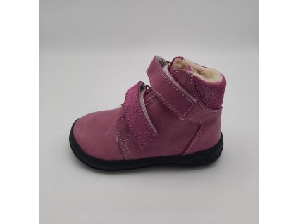 Jonap Barefoot zimní B4MV růžová vlna - hladká kůže