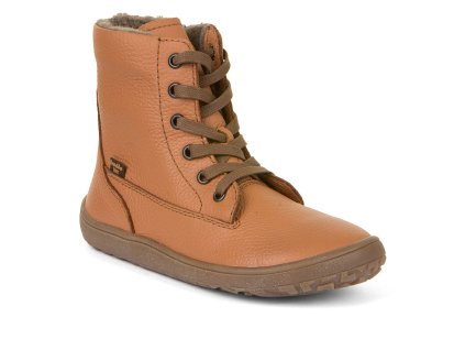 Froddo barefoot zimní  G3160209-2, G3160236-2 Cognac (TKANIČKY)