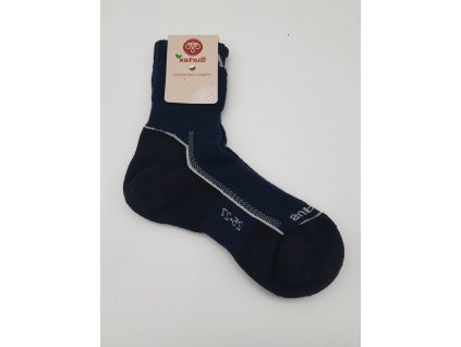 Surtex ponožky ZIMA froté 90% merino tmavé