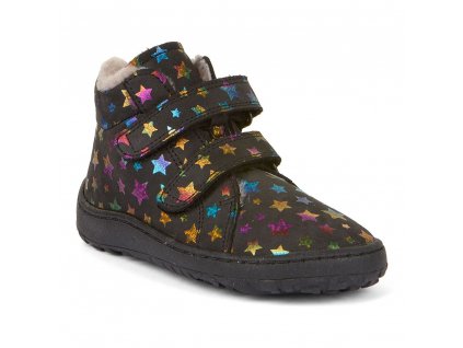 Froddo barefoot zimní kožené kotníkové G3110227-13K Multicolor