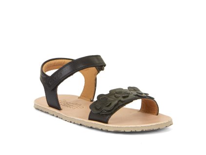 Froddo barefoot sandálky FLEXY Flowers G3150265-4 Black