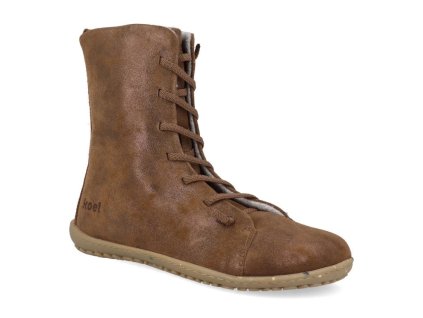 barefoot damske zimni boty koel idina merino chocolate 1 Velký