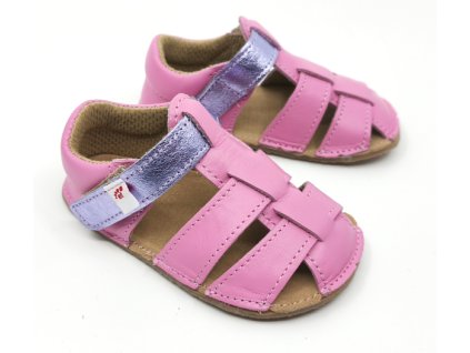 Ef Barefoot flexibilní dětské barefoot sandálky Pink