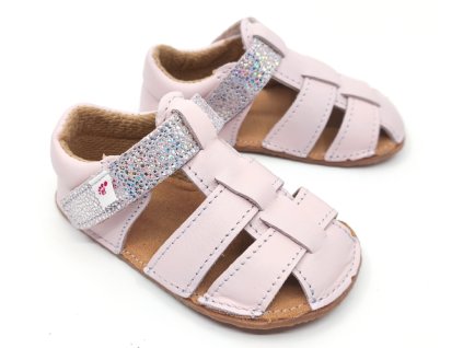 Ef Barefoot sandálky Baby Pink