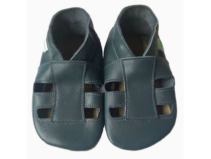 sandalky sedo modre.