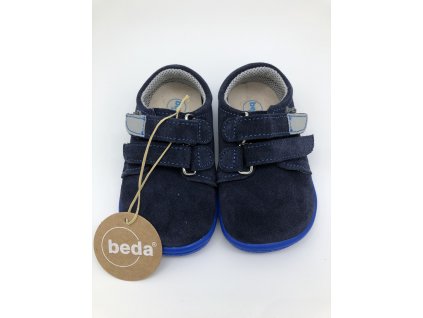 Beda celoroční ergonomické nízké barefoot boty BF-0001/W - Daniel kožená