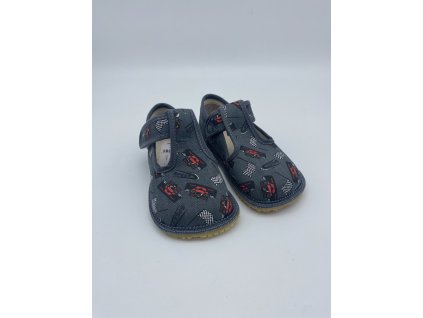 Beda Barefoot bačkůrky BF-060010/W Grey Formula