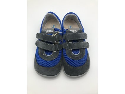 Beda dětské barefoot Síťované tenisky BF 0003/SK/W - Kevin