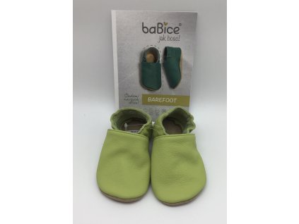 baBice barefoot capáčky BA051 - hráškové