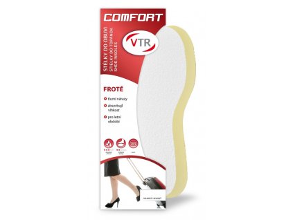 Vložky do bot froté - zastřihávací - 4mm