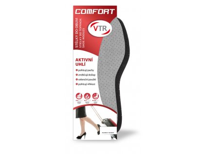 Vložky do bot - aktivní uhlí- zastřihávací - 3 mm