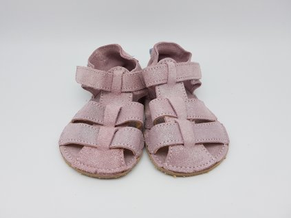 Baby Bare Shoes lehké flexibilní barefoot sandálky Sandals – Sparkle Pink