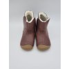 Bundgaard zimní barefoot kozačky pro děti Petit Winter Booty BG303200DG - Brown WS