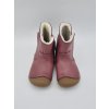 Bundgaard zimní barefoot kozačky pro děti Petit Winter Booty BG303200DG - Dark Rose WS