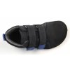 EF Barefoot celoroční barefoot boty pro děti LEON Navy Blue - s membránou