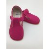 Beda zdravé flexibilní barefoot bačkůrky BF-060010/W/OP - Pink Shine s PEVNÝM OPATKEM