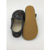 Beda zdravé flexibilní barefoot bačkůrky BF-060010/W/OP - Grey Formula s PEVNÝM OPATKEM