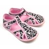 Ef Barefoot flexibilní bačkůrky pro děti 386 OTEVŘENÉ Panterka