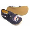 Ef Barefoot flexibilní bačkůrky pro děti 395 UZAVŘENÉ Unicorn blue