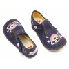 Ef Barefoot flexibilní bačkůrky pro děti 395 UZAVŘENÉ Unicorn blue