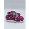 Beda dětské barefoot Plátěné tenisky 0001/TEX/W - Unicorn