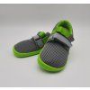 Beda dětské barefoot Síťované tenisky BF 0001/ST/W - Lime