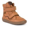Froddo barefoot zimní kožené s membránou G3160204-3, G3160232-3 Cognac (Zima 2023/24, 2024/25)