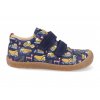 46965 1 07m008 011 111 barefoot detske tenisky koel danny print tractor blue 2