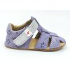 Ef Barefoot flexibilní dětské barefoot sandálky Lilac kvítky