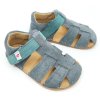 Ef Barefoot flexibilní dětské barefoot sandálky Grey