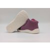 Baby bare Febo dětské kotníkové celoroční barefoot boty FALL - Magenta s membránou