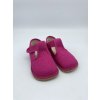 Beda zdravé flexibilní barefoot bačkůrky BFN-170020/W - Pink Shine - užší pata