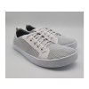 Anatomic stylové barefoot tenisky PRODYŠNÉ STARTER AM13 - Bílé s šedou
