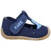 Fare Bare flexibilní dětské Economic sandálky 5062403 - Modré