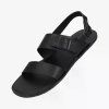 Groundies unisex barefoot sandály pro dospělé Kos - Černé